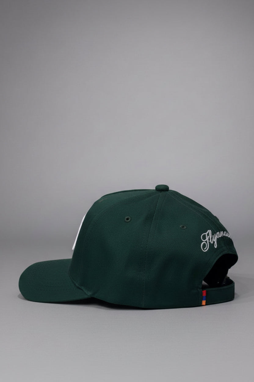 AWANI, SIGNATURE GREEN/WHITE LOGO CAP