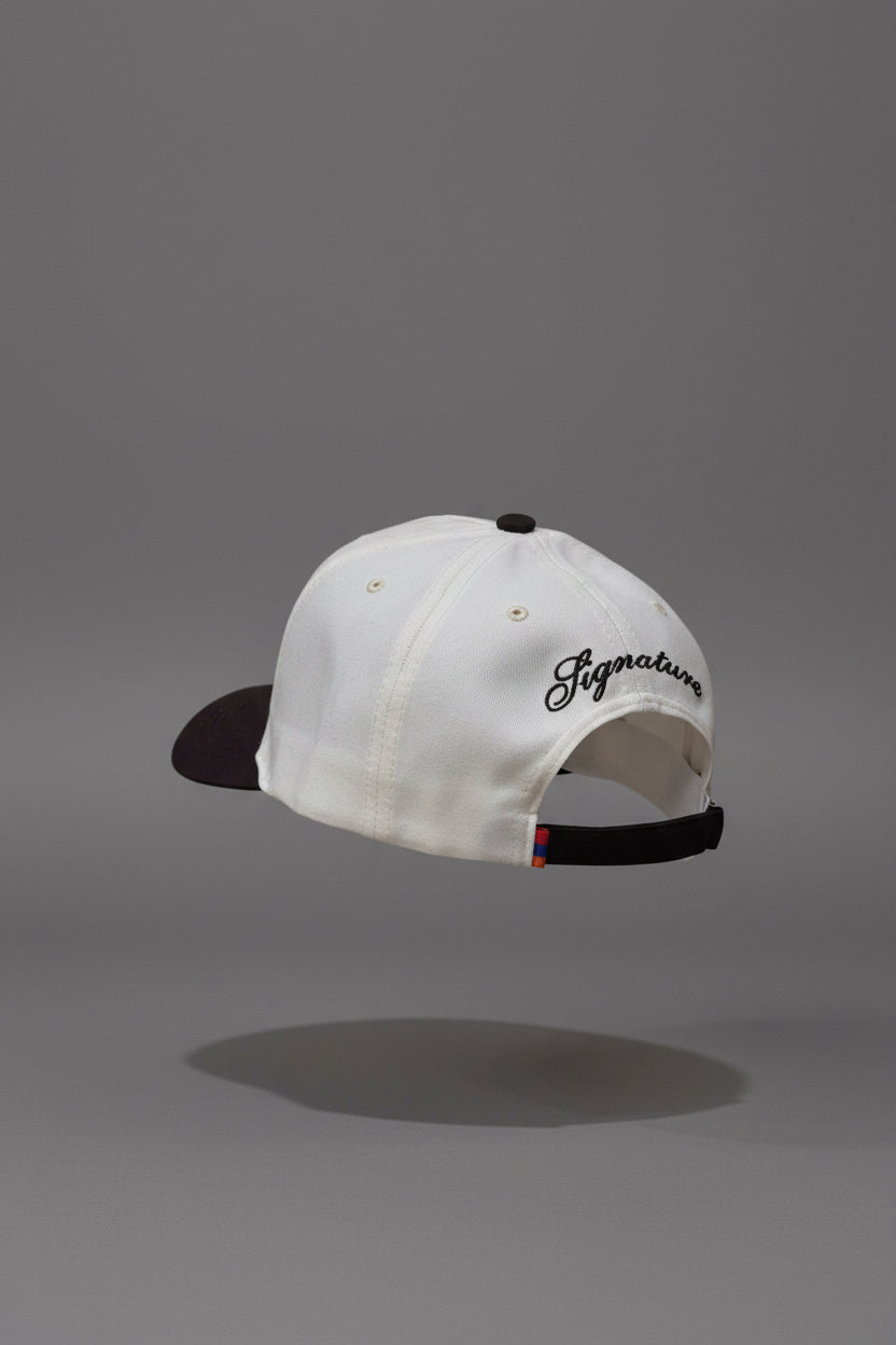 AWANI, SIGNATURE BEIGE/CHOCOLATE CAP