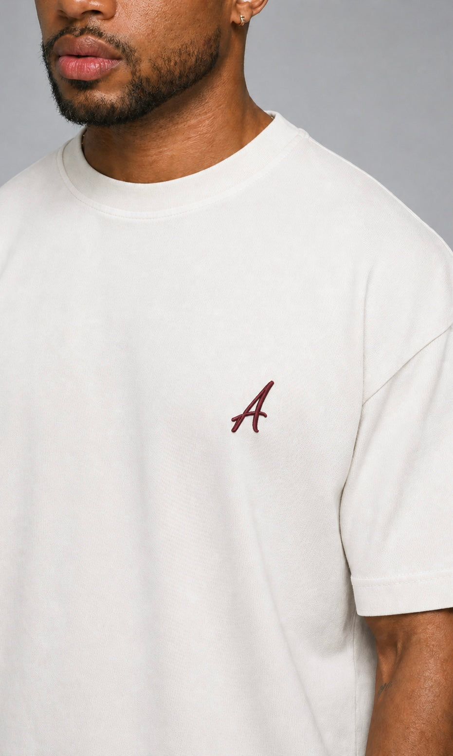 AWANI CLASSICS - MILKY WHITE OVERSIZED T-SHIRT