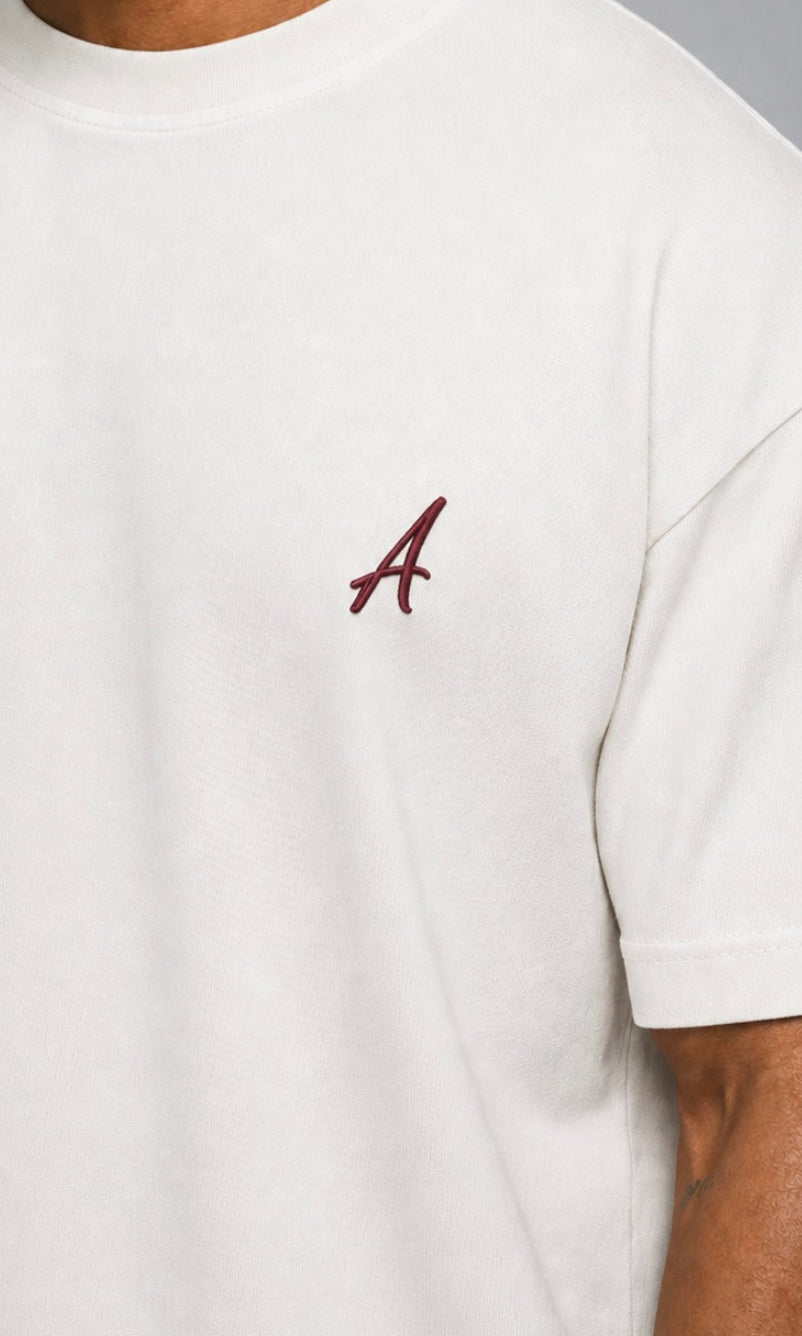 AWANI CLASSICS - MILKY WHITE OVERSIZED T-SHIRT