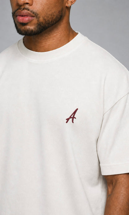 AWANI CLASSICS - MILKY WHITE OVERSIZED T-SHIRT