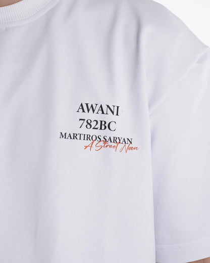 AWANI x Մ․Սարյան Սպիտակ Շապիկ