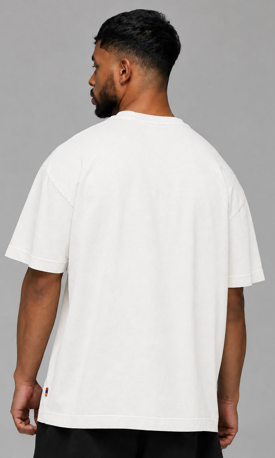 AWANI CLASSICS - MILKY WHITE OVERSIZED T-SHIRT