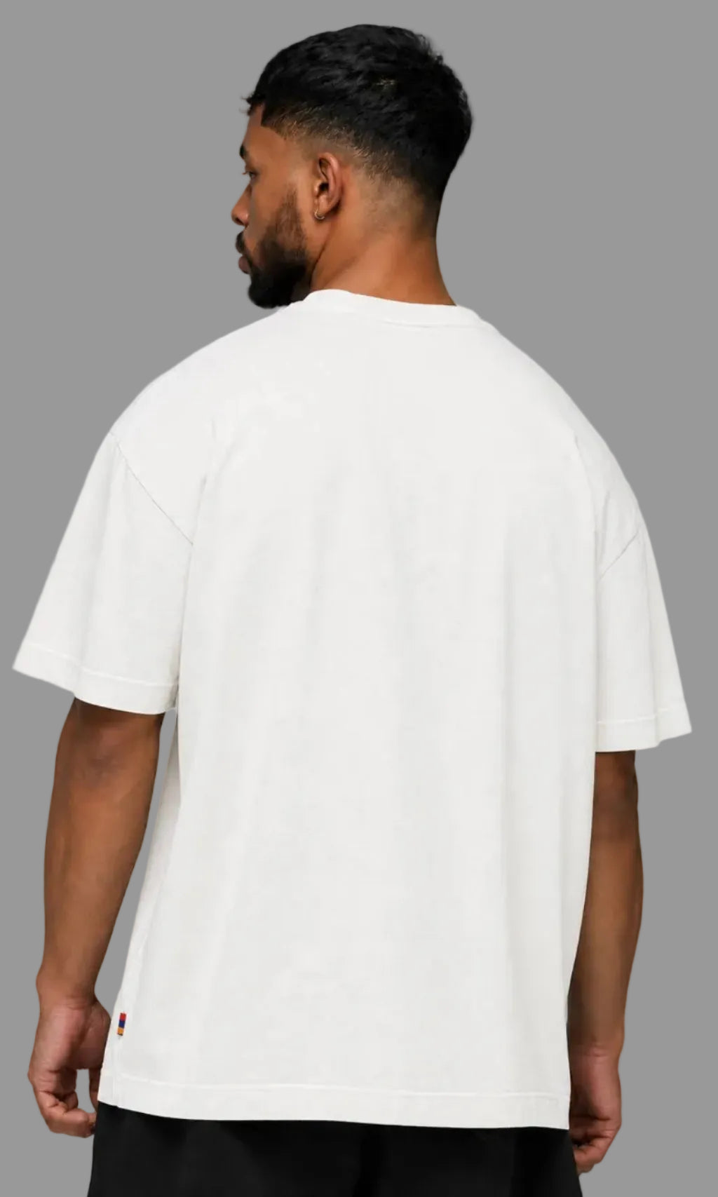 AWANI CLASSICS - MILKY WHITE OVERSIZED T-SHIRT
