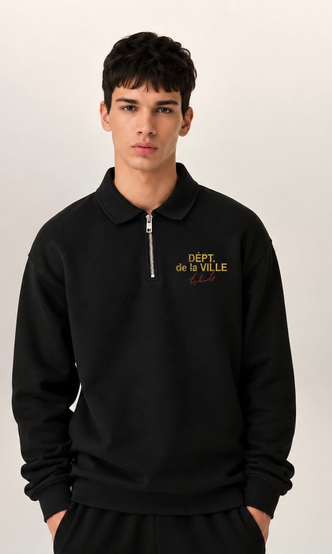 DÉPT. de la VILLE Black Sweater