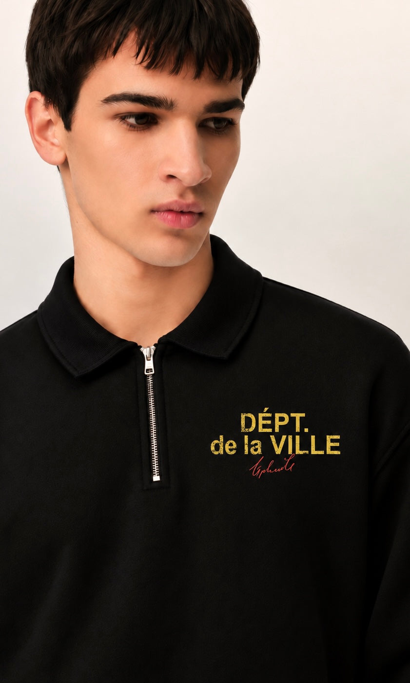DÉPT. de la VILLE Black Sweater