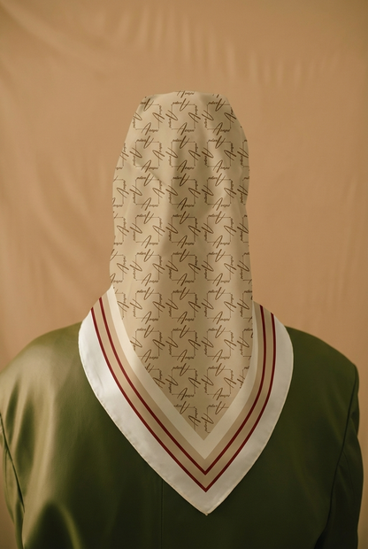 AWANI SIGNATURE SILK SQUARE - DESERT