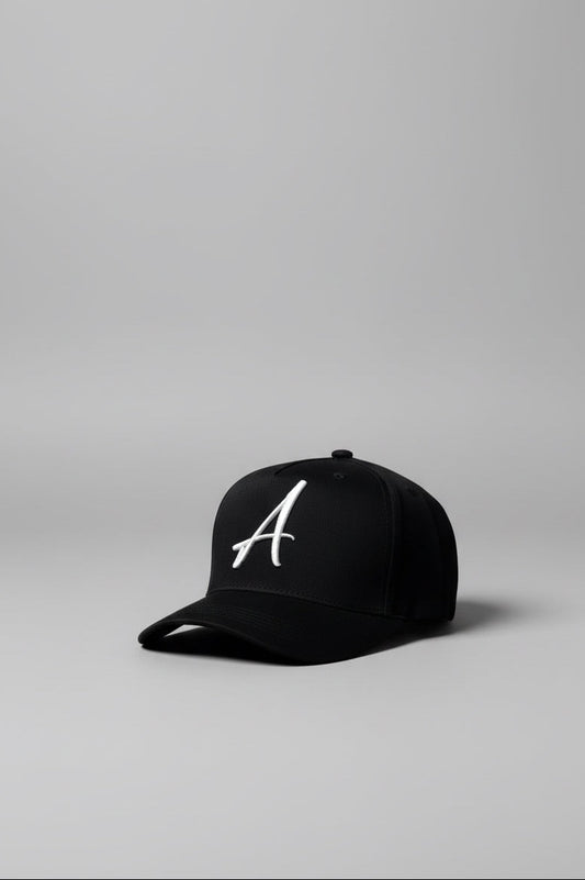 AWANI, SIGNATURE BLACK/WHITE LOGO CAP