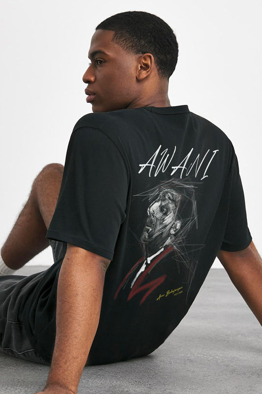 ARNO BABAJANYAN MIDNIGHT BLACK LOUNGE T-SHIRT